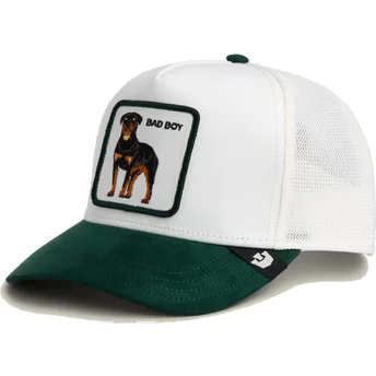 Kape zaobljena zelena snapback Microsuede Bad Boy The Farm Goorin Bros.