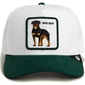 kapa-zaobljena-zelena-snapback-microsuede-bad-boy-the-farm-goorin-bros