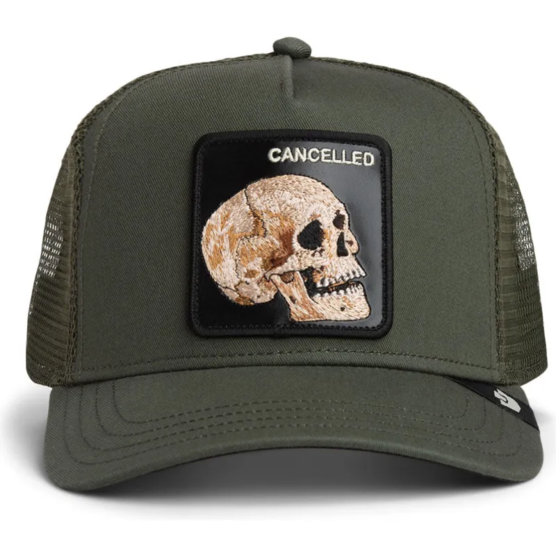 kapa-zaobljena-zelena-snapback-the-cancelled-skull-the-farm-goorin-bros kapa-zaobljena-zelena-snapback-the-cancelled-skull-the-farm-goorin-bros