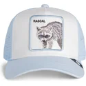 kapa-zaobljena-plava-snapback-za-djecu-rascal-raccoon-mini-the-farm-goorin-bros