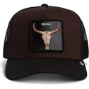 kapa-zaobljena-smeda-snapback-dead-skull-the-farm-goorin-bros
