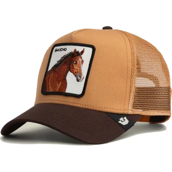 Cap zaobljena brown snapback The Farm de Goorin Bros.
