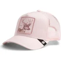 kapa-zaobljena-ruzicasta-snapback-bae-monochrome-the-farm-goorin-bros