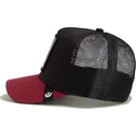 kape-zaobljena-crna-snapback-perro-doberman-beware-the-farm-the-farm-de-goorin-bros