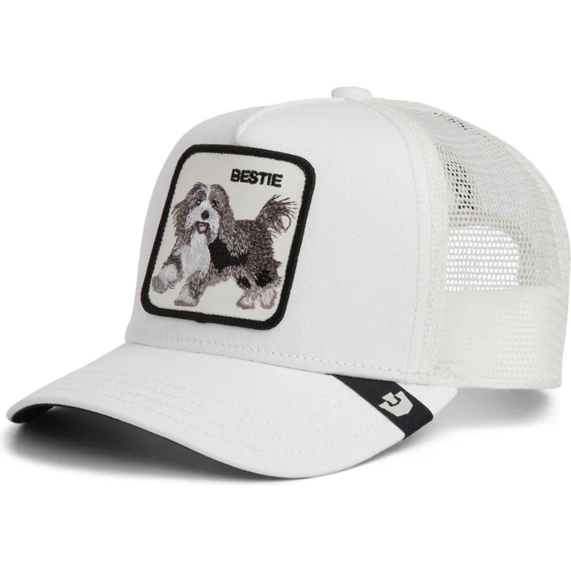kapa-zaobljena-bijela-snapback-za-djecu-bestie-mini-the-farm-goorin-bros