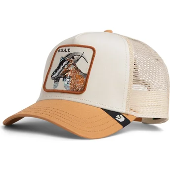 Kape zaobljena smeđa snapback za djecu cabra Goat Mini The Farm The Farm de Goorin Bros.