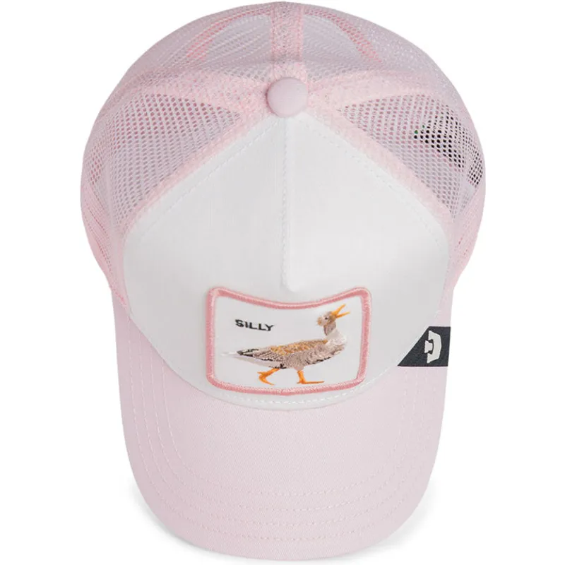 kapa-zaobljena-ruzicasta-snapback-za-djecu-whisper-silly-the-farm-goorin-bros