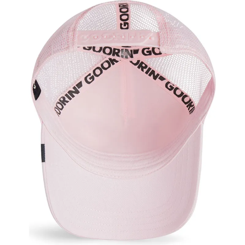 kape-zaobljena-ruzicasta-snapback-za-djecu-ganso-whisper-silly-the-farm-the-farm-de-goorin-bros