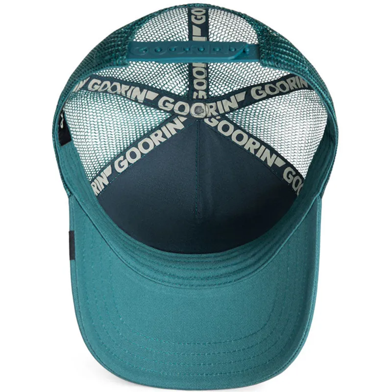 kape-zaobljena-zelena-snapback-za-djecu-t-rex-dinosaurio-sea-monster-the-farm-the-farm-de-goorin-bros
