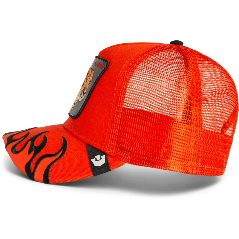 cap-zaobljena-orange-snapback-the-farm-de-goorin-bros
