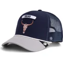 kapa-zaobljena-mornarsko-plava-snapback-pop-rocker-skull-the-farm-goorin-bros