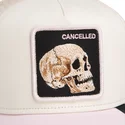 kape-zaobljena-visebojno-snapback-calavera-the-cancelled-skull-whisper-the-farm-the-farm-de-goorin-bros