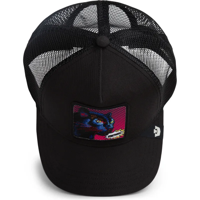 kape-zaobljena-crna-snapback-pantera-panther-pop-art-2-the-farm-the-farm-de-goorin-bros