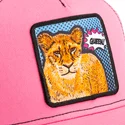 kapa-zaobljena-ruzicasta-snapback-queen-pop-art-2-the-farm-goorin-bros