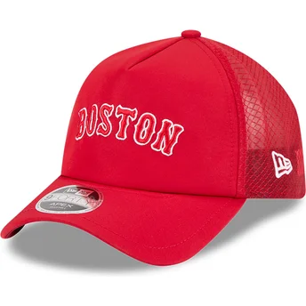 Cap zaobljena red snapback 9FORTY APEX BP Letters Boston Red Sox MLB New Era