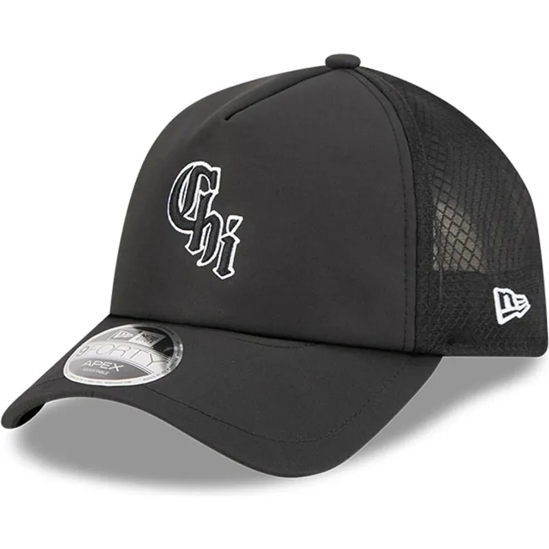 kapa-zaobljena-crna-snapback-9forty-apex-bp-chi-chicago-white-sox-mlb-new-era