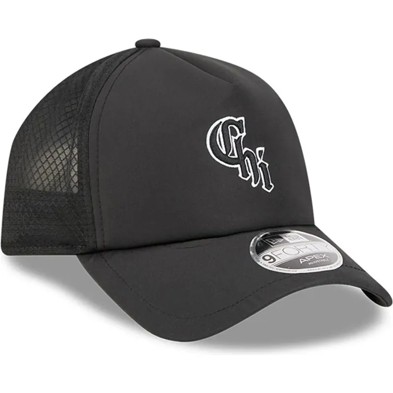 kapa-zaobljena-crna-snapback-9forty-apex-bp-chi-chicago-white-sox-mlb-new-era