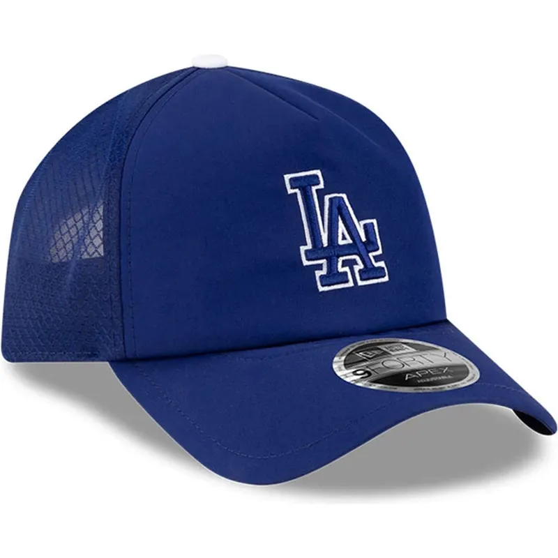 new-era-9forty-apex-batting-practice-los-angeles-dodgers-mlb-blue-trucker-hat