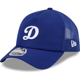 Cap zaobljena blue snapback 9FORTY APEX Batting Practice Los Angeles Dodgers MLB New Era