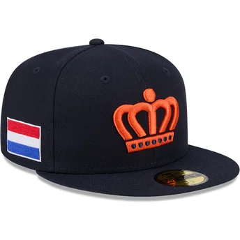 Cap ravna navy blue ajustada 59FIFTY World Baseball Classic New Era
