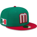 kapa-ravna-zelena-prilagodena-59fifty-mexico-2026-world-baseball-classic-world-baseball-classic-new-era