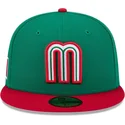 kapa-ravna-zelena-prilagodena-59fifty-mexico-2026-world-baseball-classic-world-baseball-classic-new-era