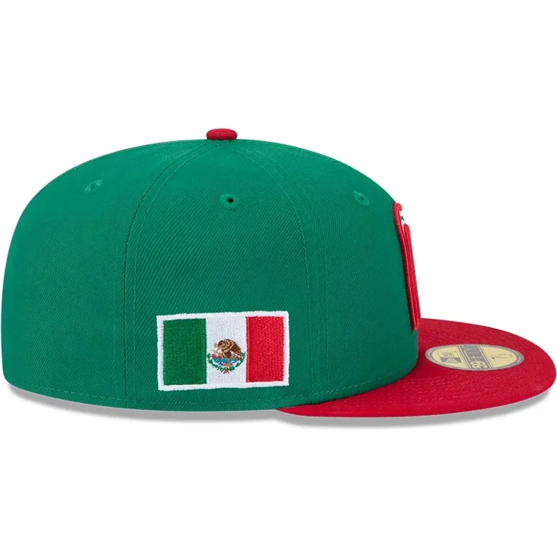 kapa-ravna-zelena-prilagodena-59fifty-mexico-2026-world-baseball-classic-world-baseball-classic-new-era