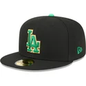 kapa-ravna-crna-prilagodena-59fifty-saint-patrick-s-day-los-angeles-dodgers-mlb-new-era