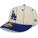 kape-zaobljena-bez-prilagoden-59fifty-retro-crown-linen-los-angeles-dodgers-mlb-new-era