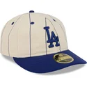 kape-zaobljena-bez-prilagoden-59fifty-retro-crown-linen-los-angeles-dodgers-mlb-new-era