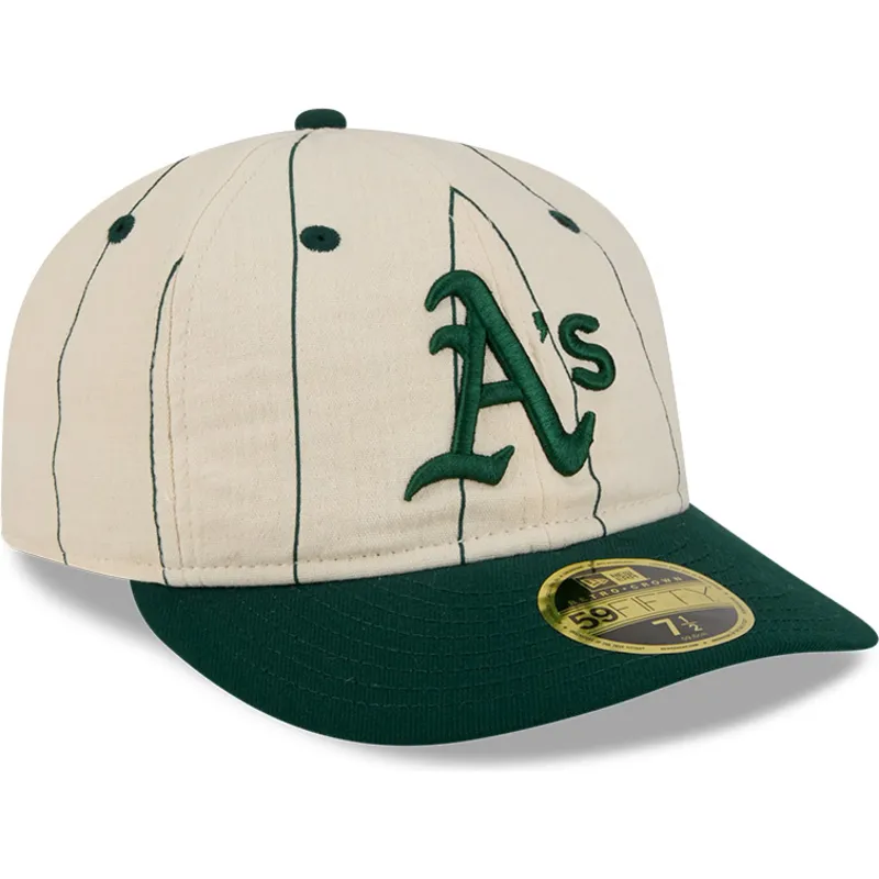 kape-zaobljena-bez-prilagoden-59fifty-retro-crown-linen-oakland-athletics-mlb-new-era