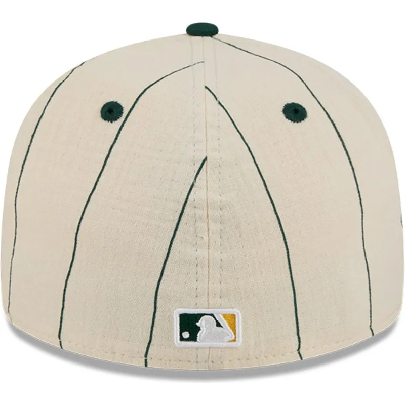 kape-zaobljena-bez-prilagoden-59fifty-retro-crown-linen-oakland-athletics-mlb-new-era
