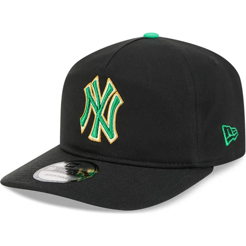 kapa-zaobljena-crna-snapback-19twenty-saint-patrick-s-day-new-york-yankees-mlb-new-era