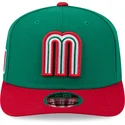 kapa-zaobljena-zelena-snapback-9seventy-stretch-snap-mexico-2026-world-baseball-classic-world-baseball-classic-new-era