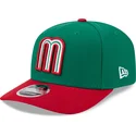 kapa-zaobljena-zelena-snapback-9seventy-stretch-snap-mexico-2026-world-baseball-classic-world-baseball-classic-new-era