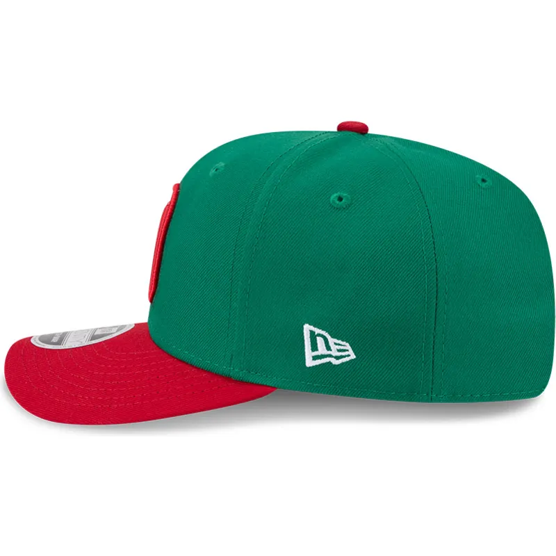 kapa-zaobljena-zelena-snapback-9seventy-stretch-snap-mexico-2026-world-baseball-classic-world-baseball-classic-new-era
