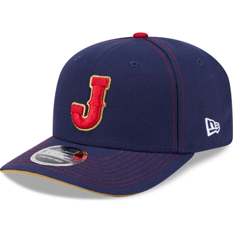 kapa-zaobljena-mornarsko-plava-snapback-9seventy-stretch-snap-japan-2026-world-baseball-classic-world-baseball-classic-new-era