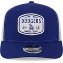 kape-zaobljena-plava-snapback-9seventy-stretch-snap-patch-los-angeles-dodgers-mlb-new-era
