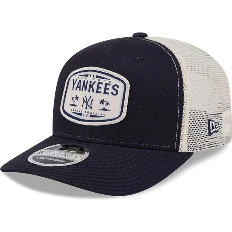 kapa-zaobljena-mornarsko-plava-snapback-9seventy-stretch-snap-patch-new-york-yankees-mlb-new-era