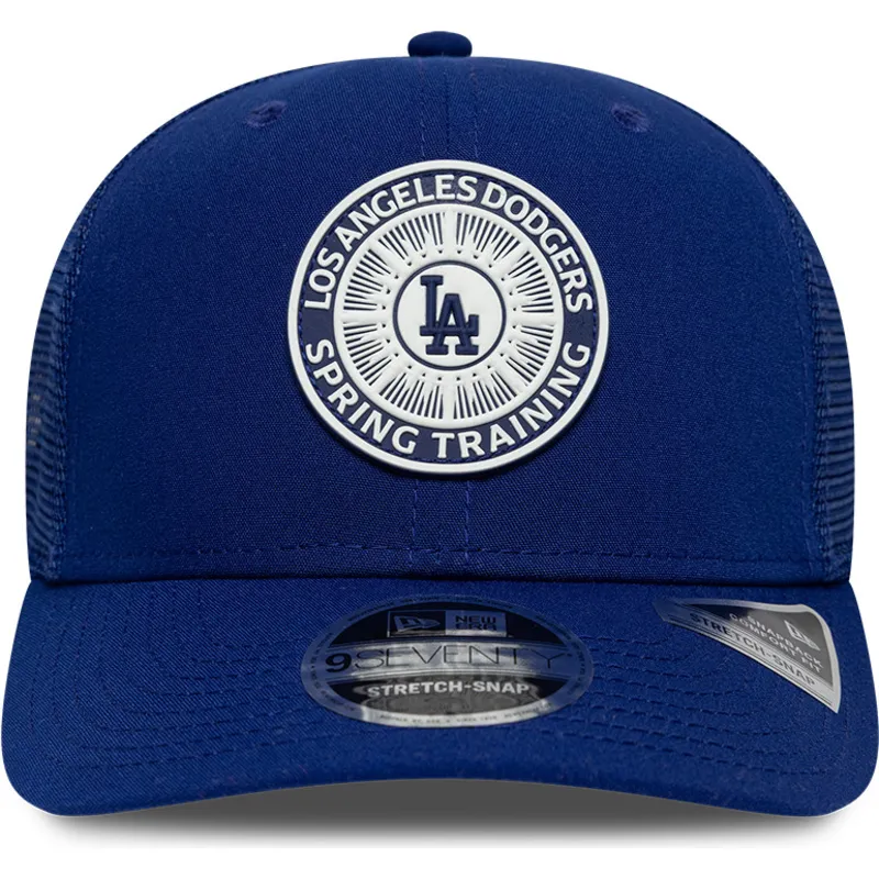kapa-zaobljena-plava-snapback-9seventy-stretch-snap-circle-spring-training-los-angeles-dodgers-mlb-new-era