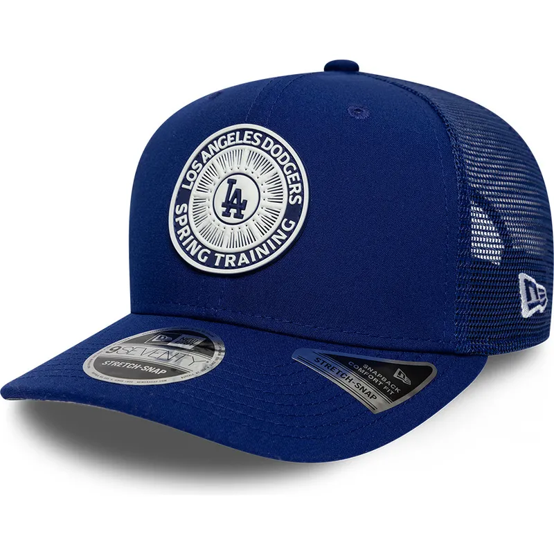 kapa-zaobljena-plava-snapback-9seventy-stretch-snap-circle-spring-training-los-angeles-dodgers-mlb-new-era