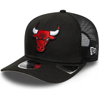 Kapa zaobljena crna snapback 9SEVENTY Stretch Snap Eg Chicago Bulls NBA New Era