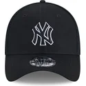 cap-zaobljena-black-ajustada-39thirty-evergreen-neo-new-york-yankees-mlb-new-era
