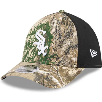 Cap zaobljena camouflage ajustada 39THIRTY M-Crown A Frame Realtree Chicago White Sox MLB New Era