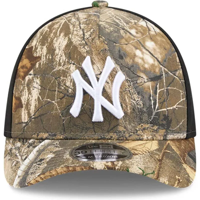 kape-zaobljena-maskirni-prilagoden-39thirty-m-crown-a-frame-realtree-new-york-yankees-mlb-new-era
