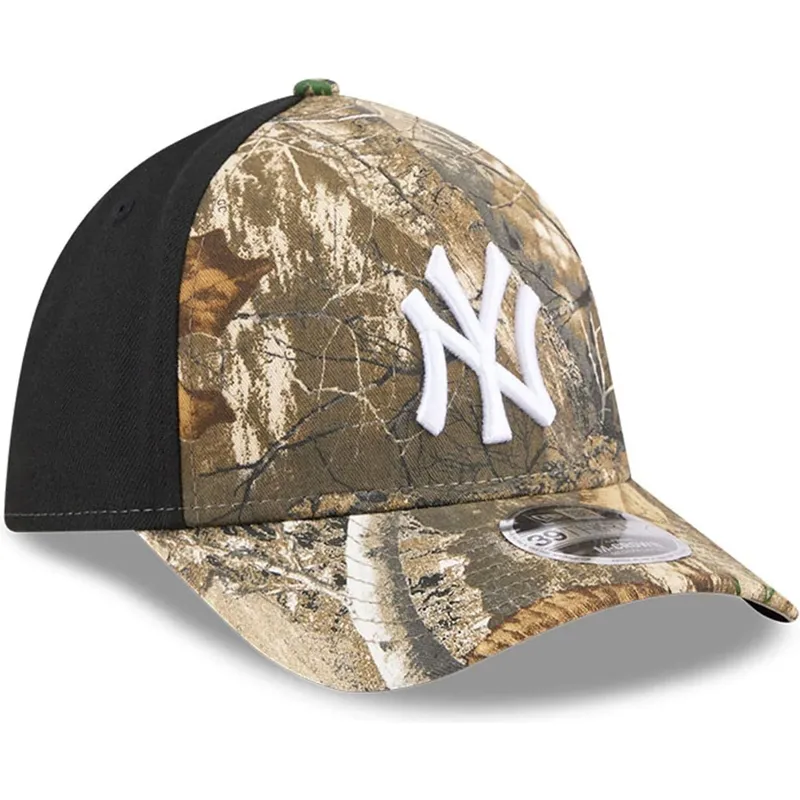 kapa-zaobljena-maskirni-prilagodena-39thirty-m-crown-a-frame-realtree-new-york-yankees-mlb-new-era