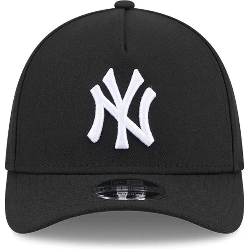 kapa-zaobljena-crna-prilagodena-39thirty-m-crown-a-frame-new-york-yankees-mlb-new-era