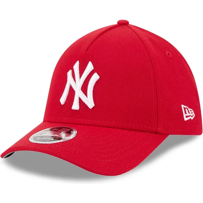 cap-zaobljena-red-ajustada-39thirty-m-crown-a-frame-new-york-yankees-mlb-new-era