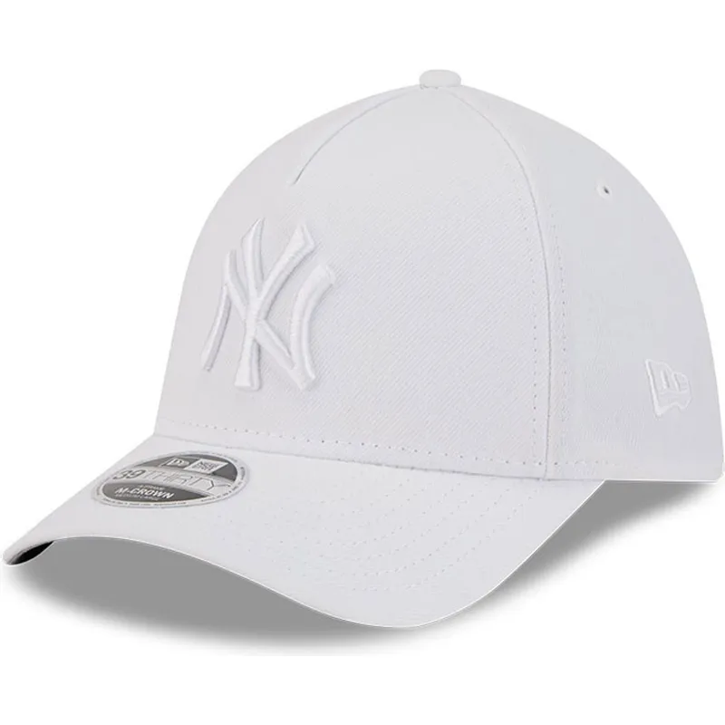 kapa-zaobljena-bijela-prilagodena-39thirty-m-crown-a-frame-new-york-yankees-mlb-new-era