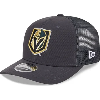 Cap zaobljena gray snapback 9SEVENTY Stretch Snap Evergreen Vegas Golden Knights NHL New Era